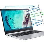 FORITO Blue Light and Anti Glare Filter, FORITO Eye Protection Blue Light Blocking & Anti Glare Screen Protector for 14" with 16:9 Aspect Ratio Laptop 2-Pack 14 inches Screen Protector -