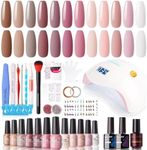 Gellen Gel Nail Polish Kit with U V