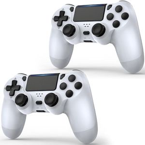 LaiChauKit Wireless Controller 2 Pack Compatible with PS4/Pro/Slim with Dual Vibration，Audio Jack，2Pcs USB C Cable