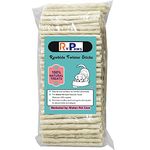 RvPaws Natural Twisted Rawhide Chew Sticks, Calcium Chew Sticks, Rawhide Dog Treat, White Twisted Chew-Sticks Good for All Dog Breeds Fresh & Natural (1000 Gm,Adult),Pack of 1