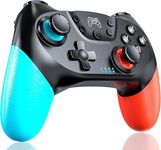 Zexrow Wireless Switch Controller for N-Switch/Switch Lite/Switch OLED, Wireless Pro Controller Gamepad Compatible with Switch Support Amibo, Wakeup, Screenshot and Vibration Functions