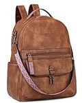 FADEON Leather Laptop Backpack for 