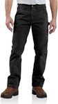 Carhartt Men's Relaxed Fit Twill Utility Work Pant, Black, 32W x 30L