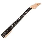 22 Frets Electric Guitar Neck, Blackwood Fingerboard Fretboard Musical Instrument for Electric Guitar