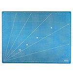 MAXKO Cutting Mat 90 x 60 cm, Blue, self-Healing, Metric Division/Cutting mat/Desk mat/ A1/ 90x60/ Angle 15° - Blades Remain Sharp and Work Surfaces are Protected