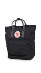 FJÄLLRÄVEN Kånken Totepack Backpack, Black, One Size