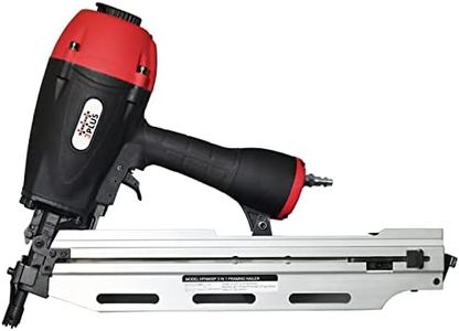 3PLUS HFN90SP 3-in-1 Air Framing Nailer with Adjustable Magazine for 21/28/34 Degree Nails