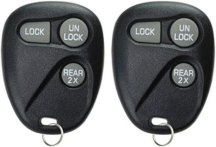 KeylessOption Keyless Entry Remote Control Car Key Fob Replacement for 16245100-29 (Pack of 2)