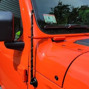 16 Inch Antenna for 2007-2025 Jeep Wrangler Gladiator Sport 4xe Willys Rubicon Sahara Mojave, Jeep Wrangler Gladiator Accessories, Jeep JK JL JT JKU JLU Antenna
