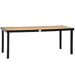 Outsunny 75" x 35" Outdoor Dining T