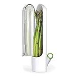 YUMILI Herb Keeper Saver, Fresh Herb Keeper and Herb Storage Container, Vegetable Preservation Bottle Keep-Fresh Cup for Asparagus, Coriander, Mint, Keeps Greens and Vegetables Fresh