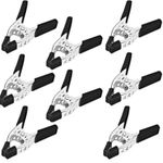 HORUSDY 8-Piece 4" inch Spring Clamp, Heavy Duty Spring Metal Spring Clamps, 1.5"-inch Jaw opening