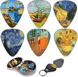 Vincent Van Gogh Guitar Picks Compl