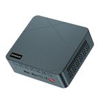 BOSGAME E2 Mini PC Windows 11 Pro, AMD Ryzen 5 3550H(up to 3.7GHz), 16GB DDR4 RAM 512GB NVMe SSD Desktop Computers, 4K Triple Display HDMI, Type-C, USB3.2, RJ45 LAN, Wi-Fi 5, BT 5.0 Mini Computers