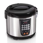 Hamilton Beach 14 in 1 Multi Cooker, 4.5 Quarts,Stainless Steel ,37571