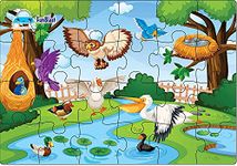 FunBlast Bird Jigsaw Puzzle for Kids Jigsaw Puzzle for Kids of Age 3-5 Years – 24 Pcs (Multicolor, Size 30X22 cm)