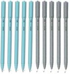 Hauser xo ball pen packof 10 (5 blue and 5 black)