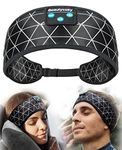 ASMRBAND Sleep Headphones Adjustable Bluetooth Headband,unisex, Ultra-Long Play Time Sleeping Headphones with Built in HD Hi Fi Speakers, Perfect for Sleep, Workout, Tennis, Yoga, Travel, Insomnia