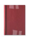 GBC LeatherGrain Thermal Binding Covers, 1.5 mm, 15 Sheet Capacity, A4, Red, Pack of 100, IB451201