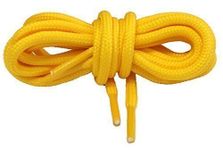 Big Laces Round Shoelaces Yellow 140cm