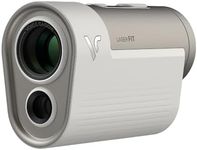 Voice Caddie LASER FIT RANGEFINDER, Silver and champaigne