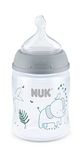 NUK Smooth Flow Bottle, Woodland, 5OZ, 1 Pack - Grey Elephant