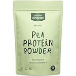 Everyday Superfood Organic Pea Protein Powder 1kg, 80% Protein, Unflavoured, Vegan & Kosher