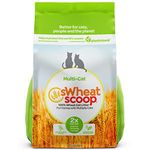 sWheat Scoop Wheat-Based Natural Cat Litter, Multi-Cat, 36 Pound Bag