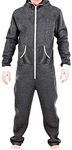 Juicy Trendz® Mens Onesie Adult Jumpsuit One Piece Pajamas Unisex Nightwear