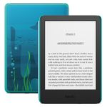 Amazon Kindle Kids (newest gen) - If it breaks, we will replace it, includes age-appropriate books and cover, with glare-free display, faster page turns – 16 GB – Ocean Explorer