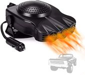 Showvigor Portable Car Heater 12V That Plug into Cigarette Lighter Windshield Defroster & Defogger 2 in 1 Fast Heating/Cooling Automobile Heater Demister Vehicle Heater Fan