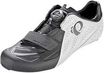 Pearl iZUMi Men's Elite Road v5 Cycling Shoe, Black/Silver Reflective, 40.0 Regular EU (7 US)