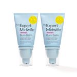 My Expert Midwife No Harm Bum Balm Nappy Cream, 100% Naturally Derived Baby Bottom Balm, protect & help recovery from nappy rash, gentle, moisturising serum. Suitable for Newborn babies - 30ml