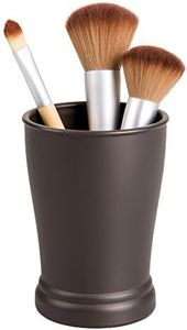 iDesign Tumbler Cup for Bathroom Organization, The Kent Collection, 3" x 3" x 4.25", Bronze