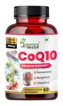 Humming Herbs CoQ10 600mg Cellular Support Supplement with Resveratrol, Bergamot & Vitamin E - Heart Health & Energy Booster - Antioxidan