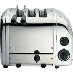 Dualit 3 Slice Combi Toaster Polished Stainless Steel 31213