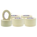 WOD MT5 Masking Tape 1/2 inch for General Purpose/Painting - Case of 72 Rolls - 60 Yards per roll