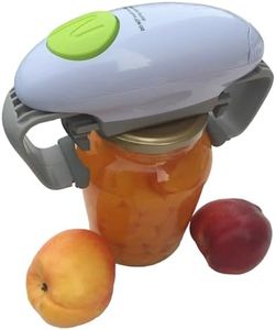 Sinmajor Electric Jar Opener, Jar opener, Automatic Jar Opener, Automatic Jar Opener for seniors with arthritis, fits almost all lid sizes, Not applicable to plastic jars(Only seller：Sinmajor)