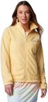 Columbia Women's Benton Springs Full Zip, Sunkissed, Petite Medium, Sunkissed, Medium Petite