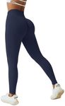 GAYHAY High Waisted Leggings for Women - Butt Lifting Opaque Tummy Control Pants for Running Cycling Yoga