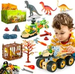 HOMETTER Stem Building Toys, Dinosaur Toys for 5+ Years Old Kids, Engineering Toys Creative Set, Christmas Ideas Gift for Boys Age 5 6 7 8 9 10+ Years Old