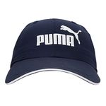 Puma Unisex-Adult Adult Cap (2430802_Peacoat, White_Free Size)