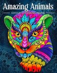 Amazing Animals: Adult Coloring Boo