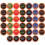 Best of The Best Flavoured Coffee Pods, Variety Sampler Pack for Keurig K Cup Brewers, 40 Count - Flavoured Coffee Lovers, Great Gift - 5 Cups Of Each Flavor