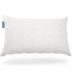 Cosy House Collection Luxury Bamboo Shredded Memory Foam Pillow Adjustable Fit Zipper Fill Removable - Ultra Soft, Cool & Breathable Hypoallergenic Pillow Cover (King)