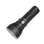 THRUNITE Catapult V6 SST70 LED Rechargeable Flashlight, 756 Yard Throw, 2836 High Lumens Bright Searchlight For Hiking, Camping, and Hunting, Upgraded Version of V6 - CW, Aluminum, Pack of 1