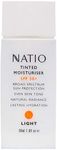 Natio SPF50+ Tinted Moisturiser, Li