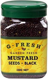 G-Fresh Mustard Seeds, Black, 130 g