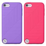 Belkin Flex Case for Apple iPod Touch 5th Generation, 2-Pack (Purple/Pink)