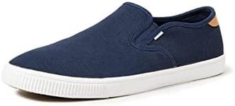 TOMS Mens Loafers Sneaker, Navy, 9 